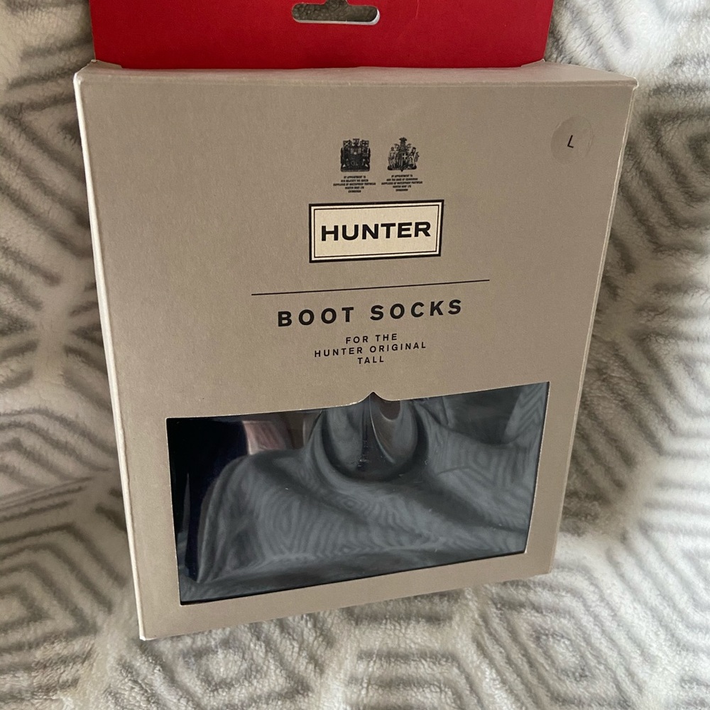SOLD** BNIB hunter tall original boot socks